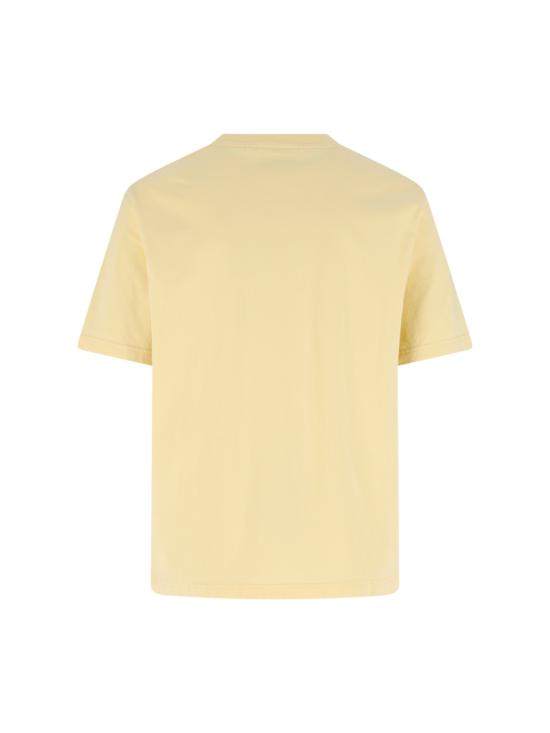 26SS 메종키츠네 드리밍 폭스 컴포트 티셔츠 QM00102KJ7026 0425 Yellow - MAISON KITSUNE