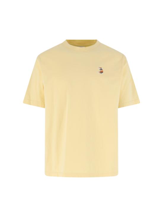 26SS 메종키츠네 드리밍 폭스 컴포트 티셔츠 QM00102KJ7026 0425 Yellow