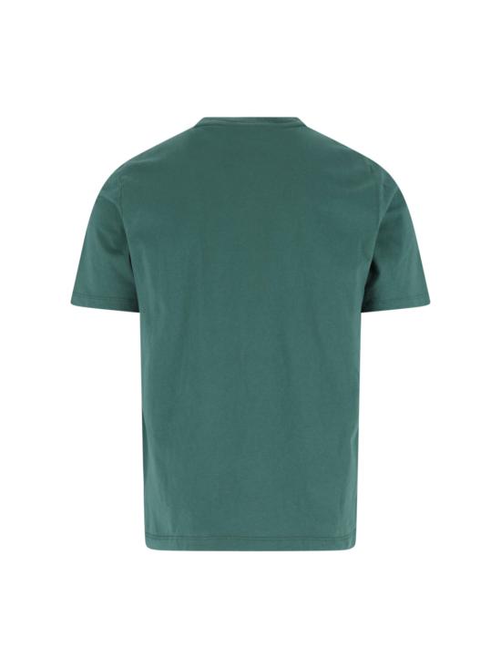 26SS 메종키츠네 폭스 헤드 레귤러 티셔츠 PM00107KJ7026 P399 Green - MAISON KITSUNE