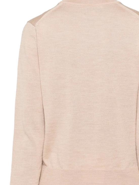 26SS 메종키츠네 베이비 폭스 메리노 레귤러 점퍼 PW00801KT1181 0429 Beige - MAISON KITSUNE