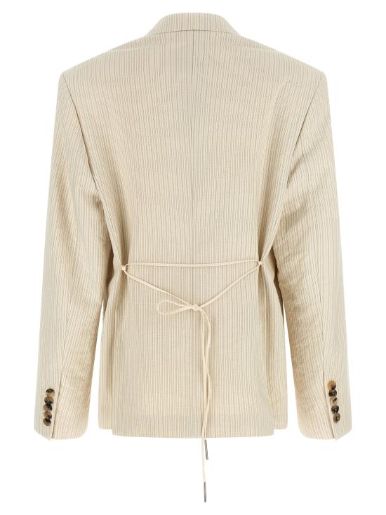 26SS 드리스 반 노튼 수트 세트 26101044133605 Beige - DRIES VAN NOTEN