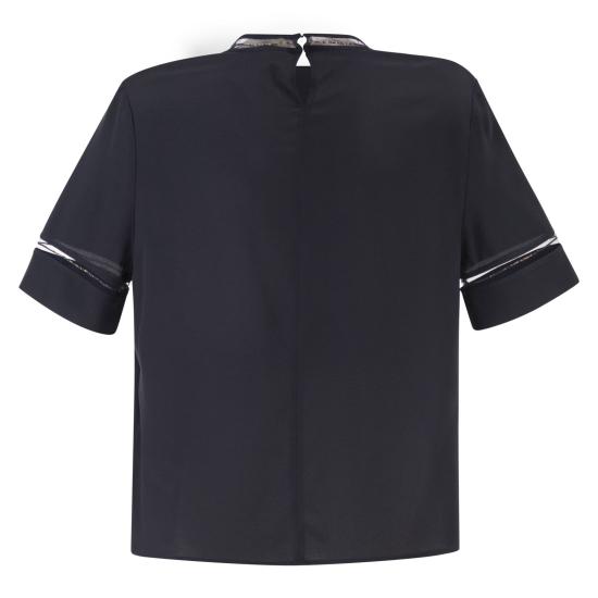 26SS 파비아나 필리피 탑 TPD266F289 NIGHT BLUE - FABIANA FILIPPI