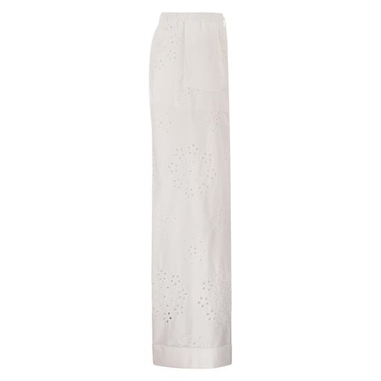 26SS 에르노 스트레이트 팬츠 PT000221D WHITE - HERNO