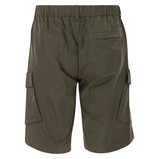 26SS 에르노 숏팬츠 PT000182U MILITARY GREEN - HERNO