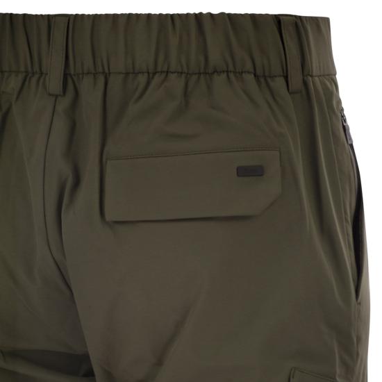 26SS 에르노 스트레이트 팬츠 PT000076U MILITARY GREEN - HERNO