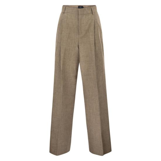 26SS 페이 스트레이트 팬츠 NTW80524940ZDT BEIGE