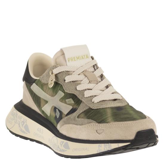 26SS 프리미아타 로린 스니커즈 LAURYN MILITARY GREEN - PREMIATA