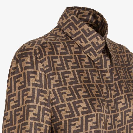 26SS 펜디 블라우스/셔츠 FS8107A8G3F118W Brown - FENDI