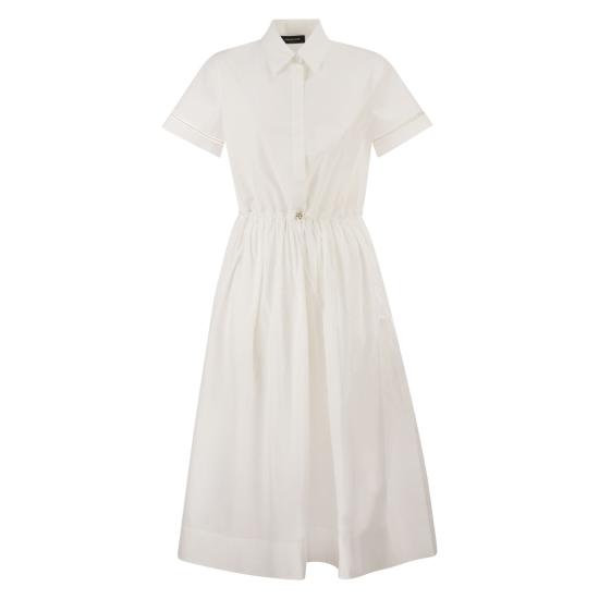 26SS 파비아나 필리피 미디 원피스 ABD276F642 WHITE