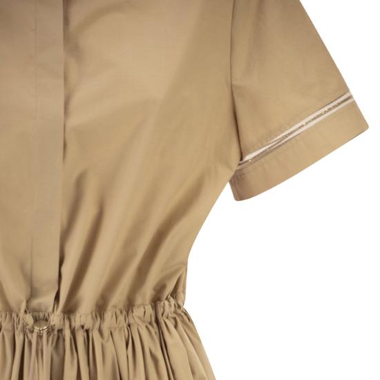 26SS 파비아나 필리피 미디 원피스 ABD276F642 BEIGE - FABIANA FILIPPI