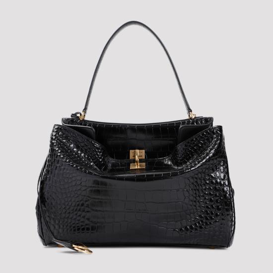 26SS 발렌시아가 로데오 미디움 핸드백 789772 2AA5L 1000 BLACK - BALENCIAGA
