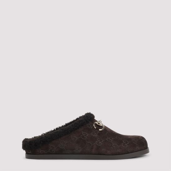 26SS 구찌 홀스빗 뮬 836057 AAE27 2042 BROWN