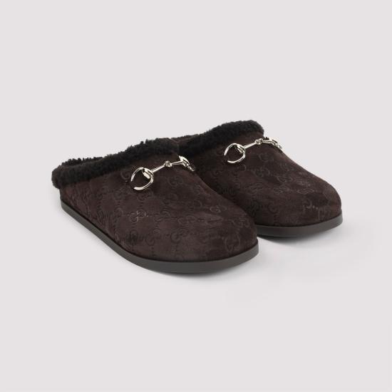 26SS 구찌 홀스빗 뮬 836057 AAE27 2042 BROWN - GUCCI