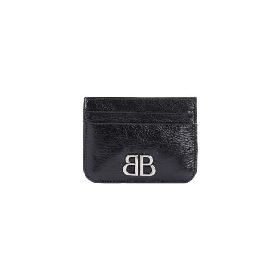 26SS 발렌시아가 명함지갑 765463 2AAYP 1000 BLACK - BALENCIAGA