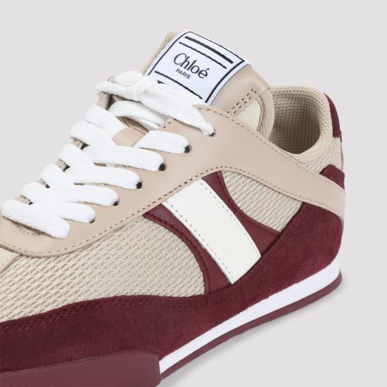 26SS 끌로에 스니커즈 CH25W07IVD 95U BEIGE PURPLE 1 - CHLOE