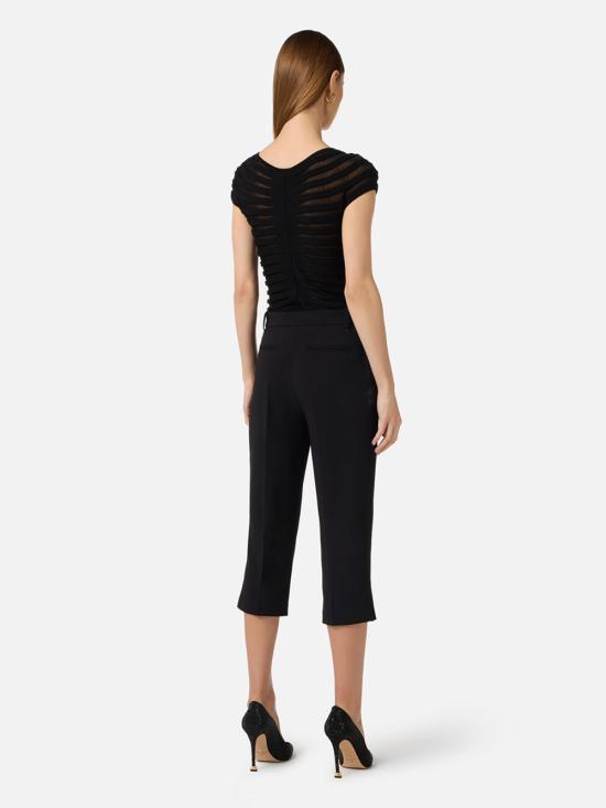 26SS 엘리자베타프랜치 탑 MK06T62E2 110 NERO - ELISABETTA FRANCHI