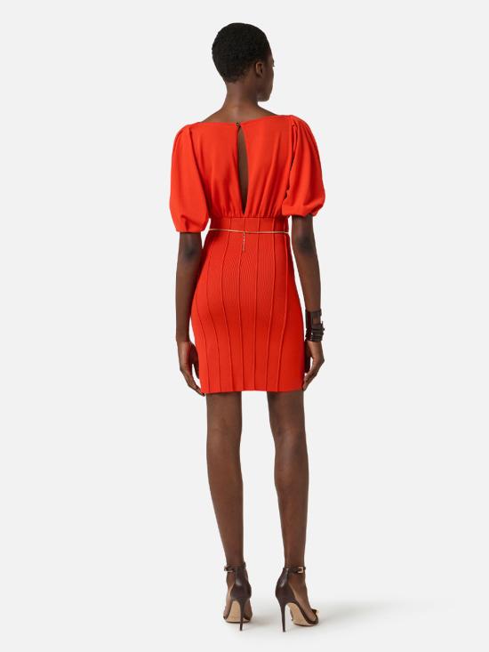 26SS 엘리자베타프랜치 숏 원피스 AM94T62E2 H85 LACCA - ELISABETTA FRANCHI