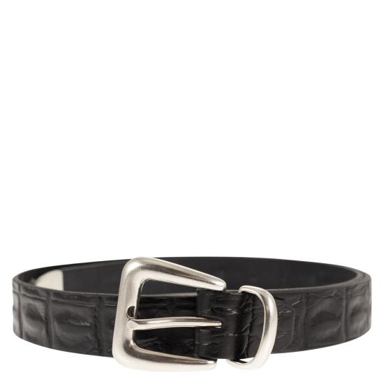 26SS 알베르토루티 벨트 830 25 BLACK