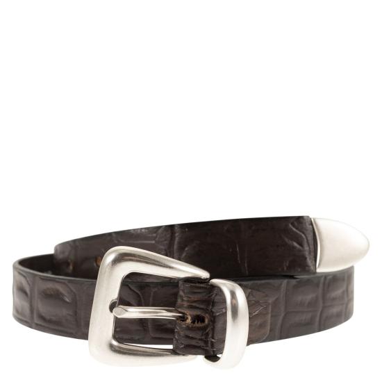 26SS 알베르토루티 벨트 830 25 DARK BROWN