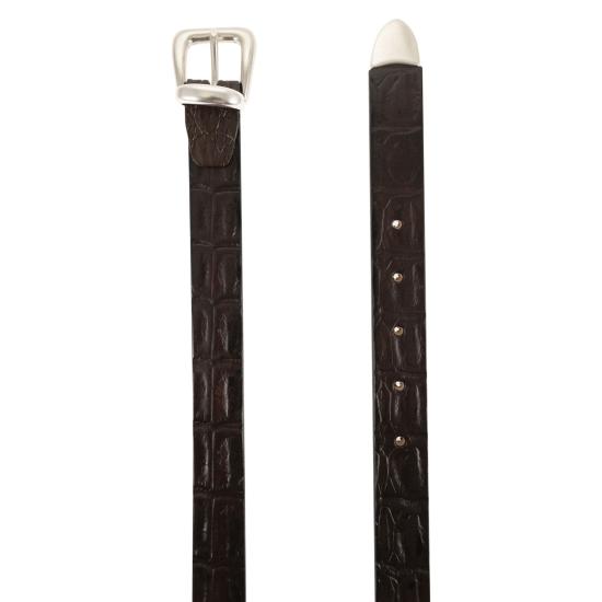 26SS 알베르토루티 벨트 830 25 DARK BROWN - ALBERTO LUTI