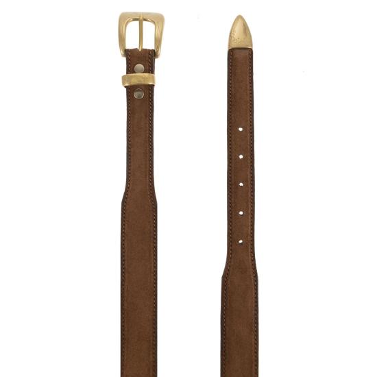 26SS 알베르토루티 가죽 벨트 313 35 BROWN - ALBERTO LUTI