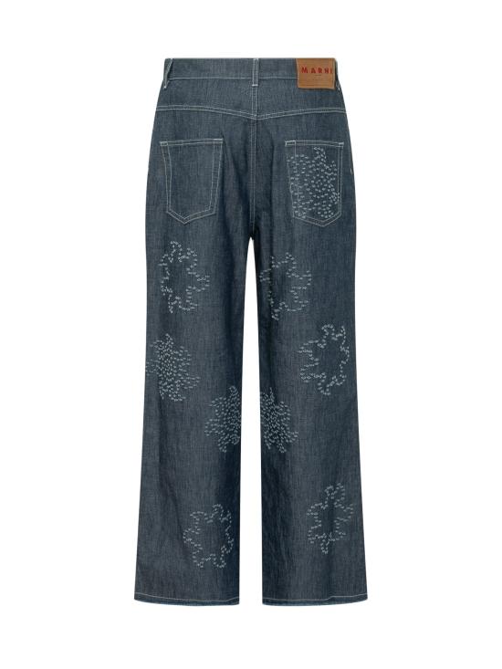 26SS 마르니 스트레이트 팬츠 PUJU0019S4USCY72 PCB74 ORION BLUE - MARNI