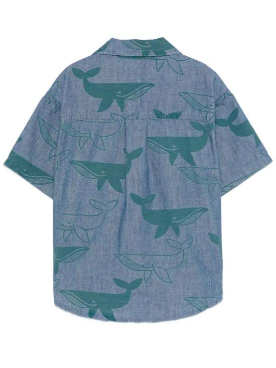 26SS [키즈] 스텔라 맥카트니 셔츠 TY5P11 Z3546 606MC AZZURRO MULTI - STELLA MCCARTNEY