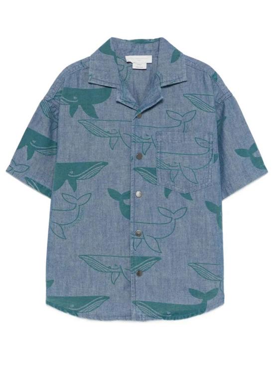 26SS [키즈] 스텔라 맥카트니 셔츠 TY5P11 Z3546 606MC AZZURRO MULTI