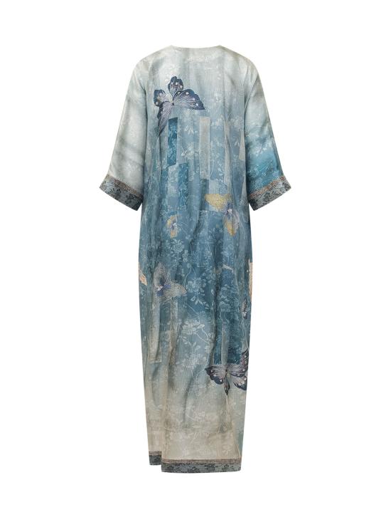 26SS 피에르루이마샤 롱 원피스 AB12658518029101 BLU - PIERRE LOUIS MASCIA