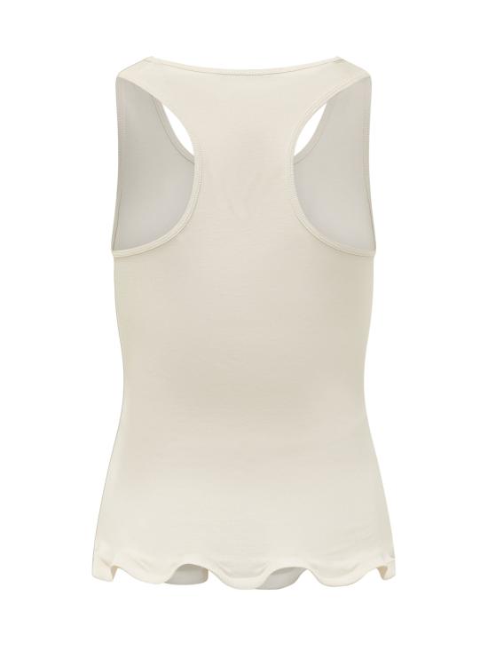 26SS 스텔라 맥카트니 반팔 티셔츠 6J04553SQA51 9200 CREAM - STELLA MCCARTNEY