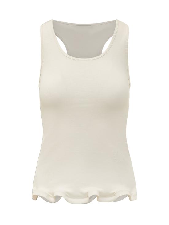 26SS 스텔라 맥카트니 반팔 티셔츠 6J04553SQA51 9200 CREAM