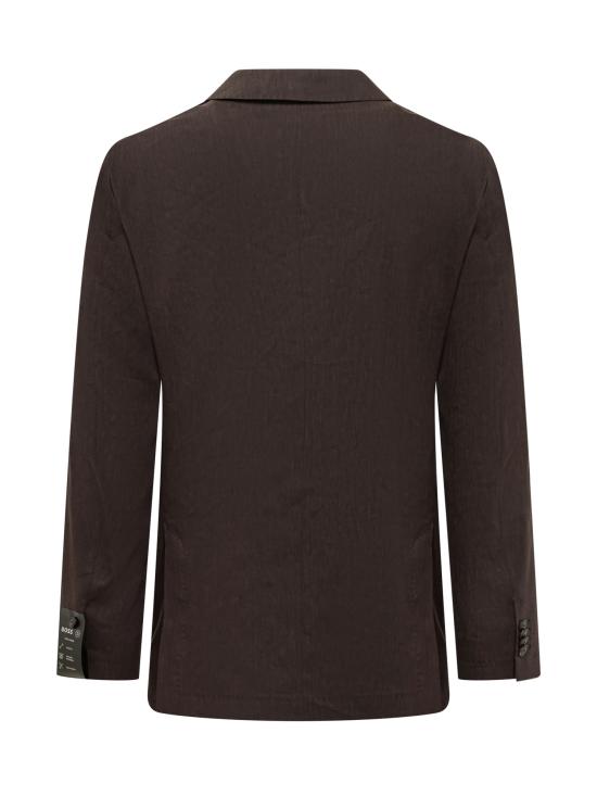 26SS 보스 수트 자켓 50561959 207 DARK BROWN - BOSS