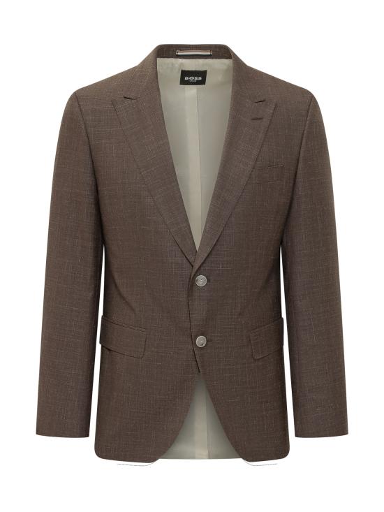 26SS 보스 수트 자켓 50562604 207 DARK BROWN