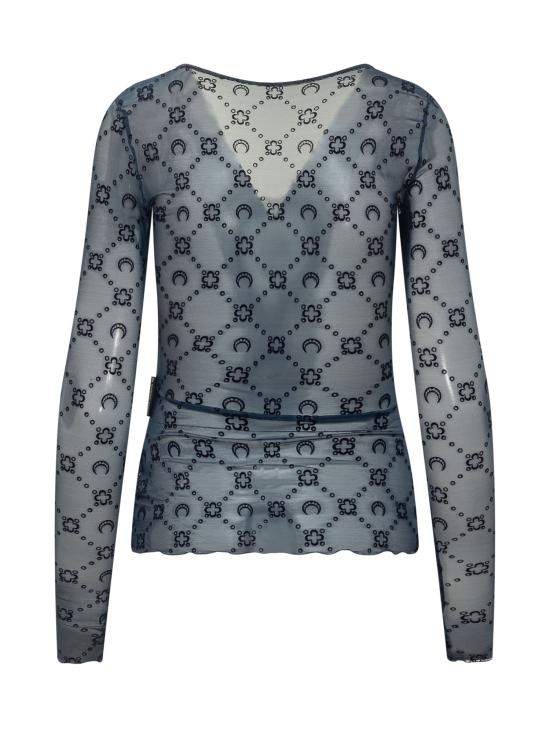 26SS 마린세르 반팔 티셔츠 WTS018ACJER0005 BL90 NAVY - MARINE SERRE