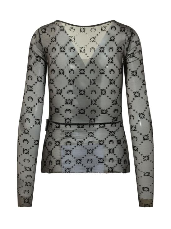 26SS 마린세르 반팔 티셔츠 WTS018ACJER0005 BK99 BLACK - MARINE SERRE