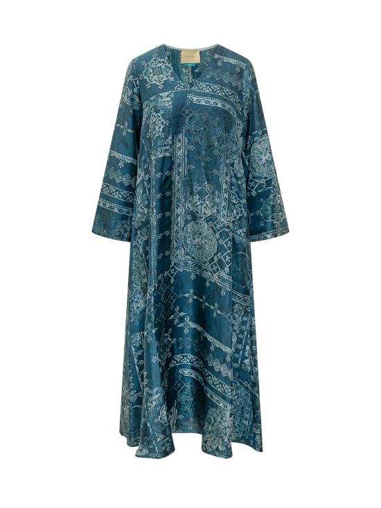 26SS MOMONI' 원피스 265MMODR005265MO01 8885 INCHIOSTRO AZZURRO