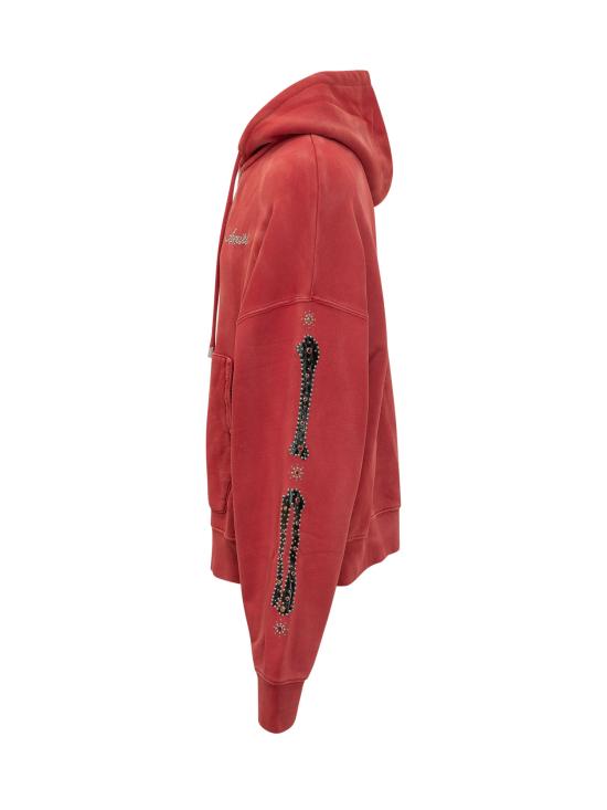 26SS 아미리 후드 티셔츠 AMTOJR1012 633 RED ROSE - AMIRI