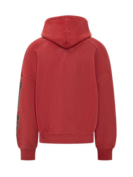 26SS 아미리 후드 티셔츠 AMTOJR1012 633 RED ROSE - AMIRI