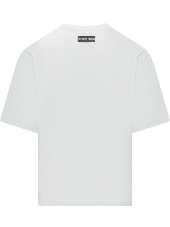 26SS 마린세르 반팔 티셔츠 MTT077ACJER0009 WH10 WHITE - MARINE SERRE