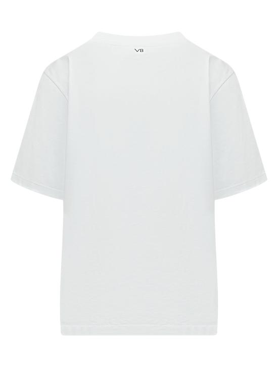 26SS 빅토리아 베컴 반팔 티셔츠 1226JTS007458A 9831 WHITE - VICTORIA BECKHAM