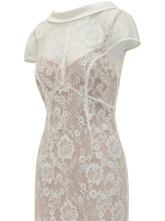 26SS 셀프 포트레이트 원피스 SS26254XW WHITE - SELF PORTRAIT