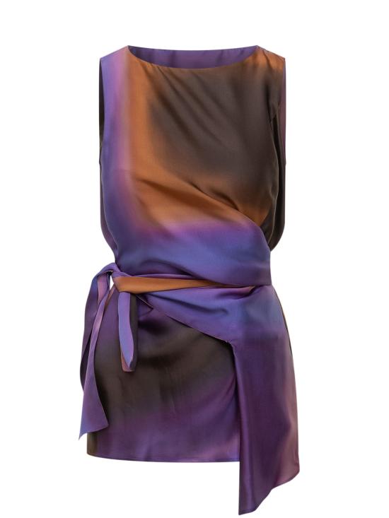 26SS MOMONI' 반팔 티셔츠 261MMOTO00226104MO 4468 IRIS CARAMELLO