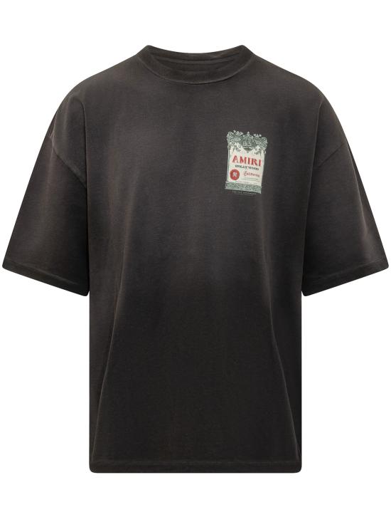 26SS 아미리 반팔 티셔츠 AMTOJR1105 001 BLACK