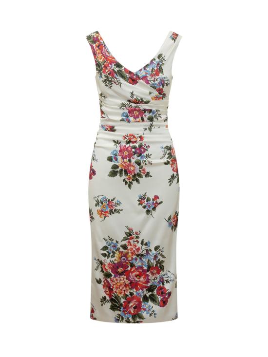 26SS 돌체앤가바나 원피스 F612RTFSICE HA5ZO MAZZ FIORI F BIANCO