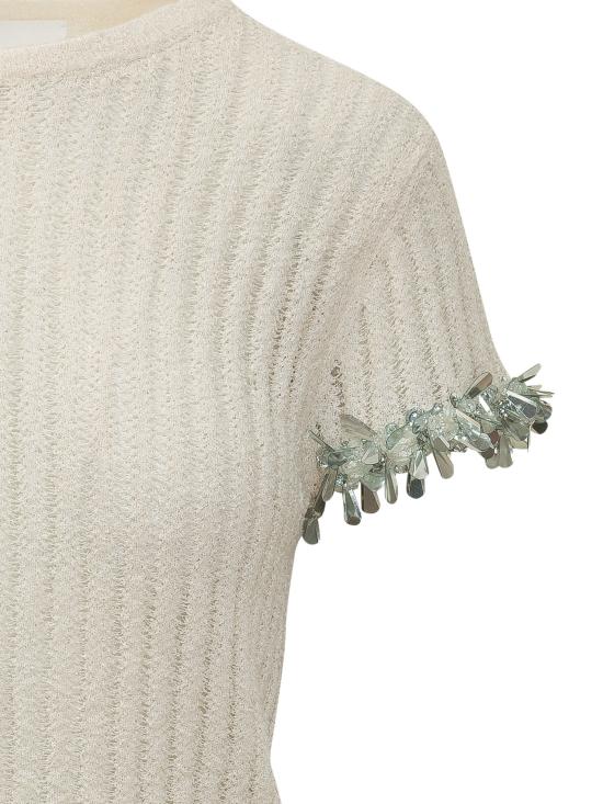 26SS 데 펨메스 반팔 티셔츠 D745KS D0201 VANILLA - DES PHEMMES