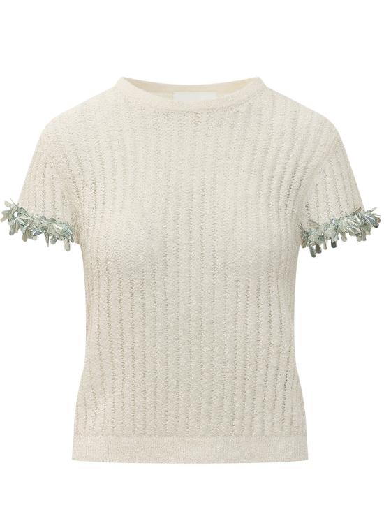 26SS 데 펨메스 반팔 티셔츠 D745KS D0201 VANILLA