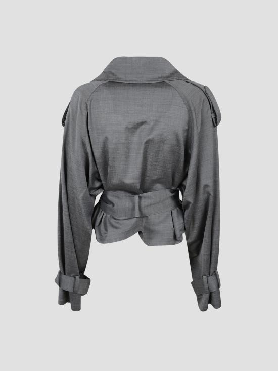 26SS 더프랭키샵 자켓 TRFS21531107 GREY MELANGE - THE FRANKIE SHOP