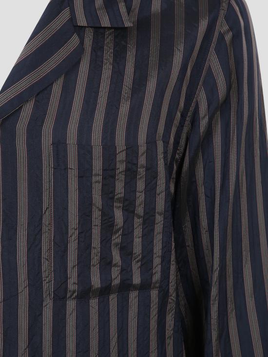 26SS 드리스 반 노튼 긴팔 셔츠 207813276 509 NAV - DRIES VAN NOTEN