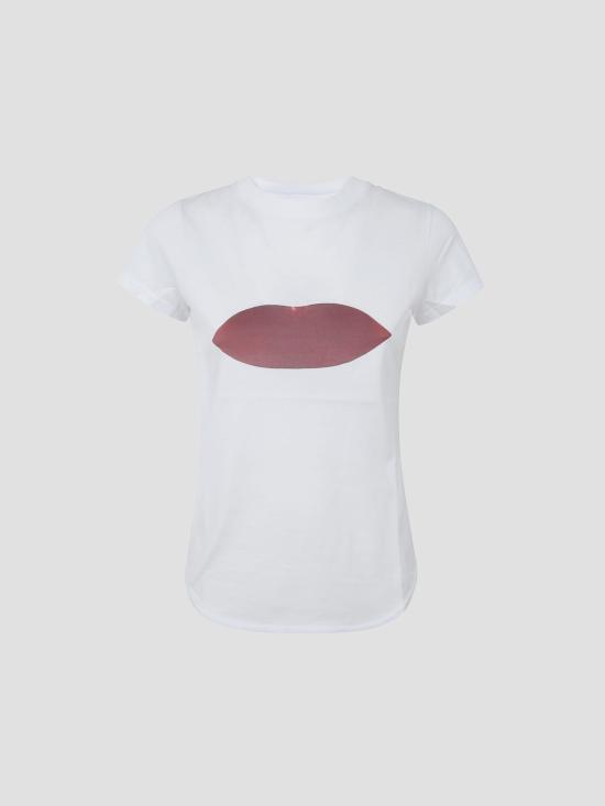 26SS 메타 캄파니아 반팔 티셔츠 LET012LCOJE013001W WHITE