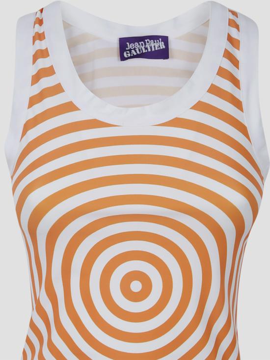 26SS 장 폴 고티에 셔츠 2602WTO477J046P 0115 WHITE ORANGE - JEAN PAUL GAULTIER